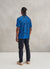 1992-93 Umbro Jacquard Shirt | Percival x Classic Football Shirts | Blue