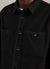 Blanket Overshirt | Casentino Wool | Black