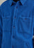 Blanket Overshirt | Casentino Wool | Electric Blue