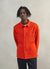 Blanket Overshirt | Casentino Wool | Orange