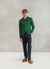 Long Sleeve Academy Mini Cable Knit | Forest