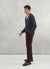 Cardigan | Brushed Wool | Charcoal