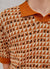 Munari Knitted Polo | CAMPARI x Percival | Tan