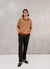 Munari Knitted Polo | CAMPARI x Percival | Tan