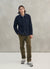 Blanket Overshirt | Casentino Wool | Navy