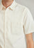 Collared Corduroy Shirt | White