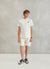 Corduroy Shorts | White