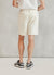 Corduroy Shorts | White