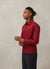 Overshirt | Maroon Worker Twill