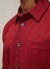 Overshirt | Maroon Worker Twill