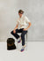 Corduroy Herb Shirt | White