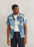 Cuban Collared Shirt | Crane | Light Blue