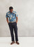 Cuban Collared Shirt | Crane | Light Blue