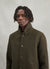 Pea Coat | Melton Wool Blend | Olive