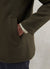 Pea Coat | Melton Wool Blend | Olive