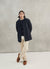 Pea Coat | Navy Melton