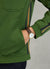 Stripe Jacquard Zip Vincent Jacket | Forest
