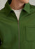 Stripe Jacquard Zip Vincent Jacket | Forest