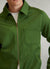 Stripe Jacquard Zip Vincent Jacket | Forest