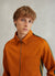 Stripe Jacquard Zip Vincent Jacket | Bronze