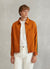 Stripe Jacquard Zip Vincent Jacket | Bronze