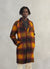 Trench Coat | Check Wool | Yellow