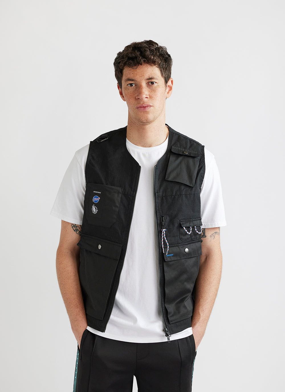 Black 2025 fishing jacket