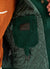 forest casentino wool bomber jacket pocket close up with carabiner