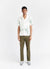 Willow Cuban Linen Shirt | Green