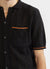Kodo Shirt | Knitted Cotton | Black