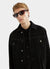 Kodo Shirt | Knitted Cotton | Black
