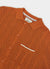 Kodo Shirt | Knitted Cotton | Rust