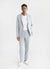 Tailored Linen Blazer | Light Blue