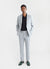 Tailored Linen Blazer | Light Blue