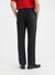 Straight Leg Linen Trousers | Black