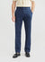 Straight Leg Linen Trousers | Navy