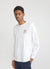 Fairy Tale Long Sleeve T Shirt | Embroidered Organic Cotton | White