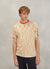 T Shirt | Mint with Orange Space Dye