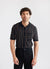 Nawa Pinstripe Shirt | Black