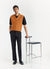 Nawa Pinstripe Vest | Toffee