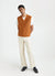 Nawa Pinstripe Vest | Toffee