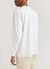 Itamae Octopus Long Sleeve T Shirt | Embroidered Organic Cotton | White
