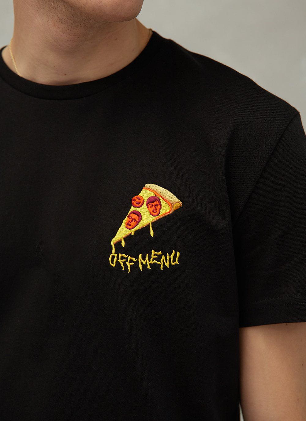 Teeturtle The Power of Pizza - T-Shirt Mens S