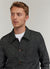 Vincent Button | Black Melange
