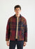 Check Overshirt | Brick