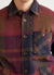 Check Overshirt | Brick