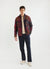 Check Overshirt | Brick