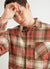 Check Overshirt | Rust
