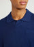 Pullover Polo Shirt | Knitted Cotton | Navy