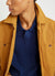Pullover Polo Shirt | Knitted Cotton | Navy